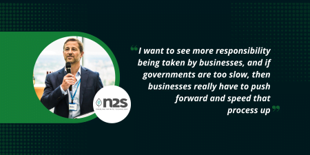 Andy Gomarsall, N2S: Growing a business and the importance of embracing sustainability