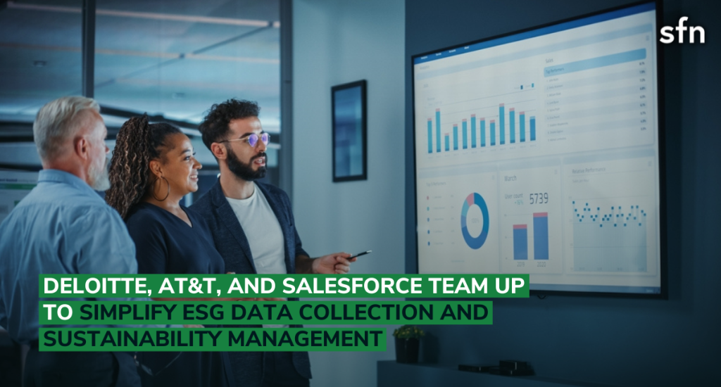 Salesforce, Deloitte, and AT&T management software social