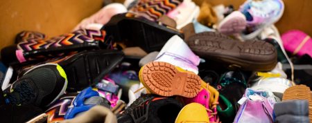 Footwear giants take on plastic pollution with recycling pilot footwear recycling